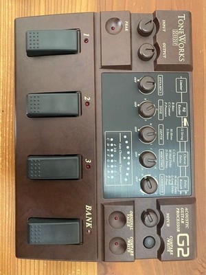 KORG ToneWorks G2 Acoustic Guitar Processor w/ Power supply(100V)