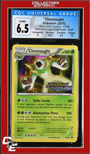 Chesnaught graded CGC 6.5 for sale on eBay