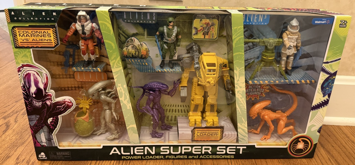 Alien Super Set Collection Power Loader Xenomorph Attack Marines