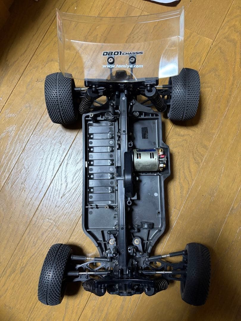 Tamiya DB01 Durga RC Off-Road Car Chassis Only Off-Road Tires 1/10