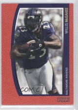 2009 Topps Unique Red Premier 605/799 Willis McGahee #21 0b0