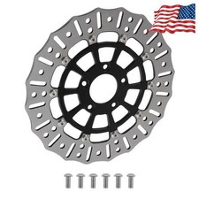 11.8" Floating Front Brake Rotor Disc For Harley Breakout CVO Road Glide Dyna