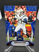 2019 Panini Rookies & Stars Philip Rivers #33 Red and Blue /35 Chargers
