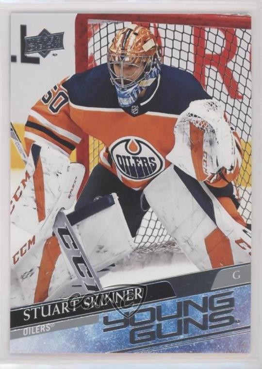 2020-21 Upper Deck Young Guns Stuart Skinner #496 00d1