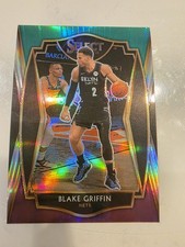 2020 Panini Select Blake Griffin Green White Purple Prizm All Star 129 MINT
