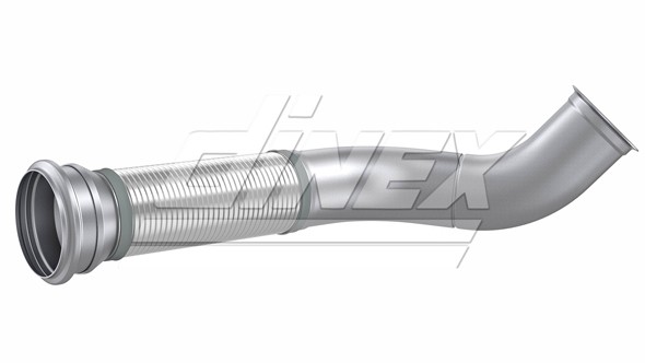 ✅Fits DINEX DIN8AE035 Exhaust pipe DIN8AE035 Exhaust pipe (with flex ⭐UK Seller⭐