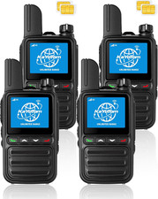 Lifetime Free Unlimited Range Rapid Global Walkie Talkies PTT Push-To-Talk over