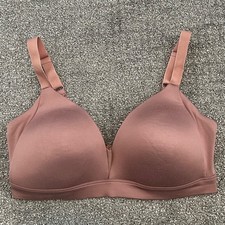 Auden Womens Size 36DD Mauve Lightly Lined Wireless Full Coverage T-Shirt Bra
