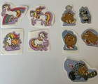 Rainbow Brite Stickers Vintage UNUSED Starlite Unicorn 1980s Rare — photo 1