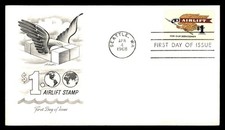 Mayfairstamps US FDC 1968 Washington $1 airlift stamp for our servicemen artmast