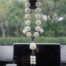 Bodhi Beads Car Pendant Rearview Mirror Hanging Peace Amulet Interior Decoration