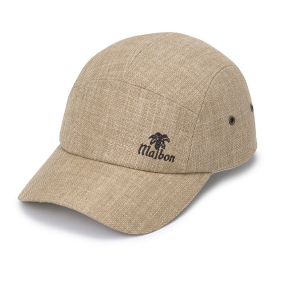 Malbon Golf Summer Resort Golf Ball Cap Beige