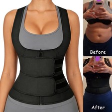 Waist Trainer Corset for Women Tummy Control Sport Workout Faja Body Shaper Vest