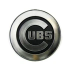 Chicago Cubs Silver Chrome Auto Emblem [NEW] MLB Car Truck Decal Sticker
