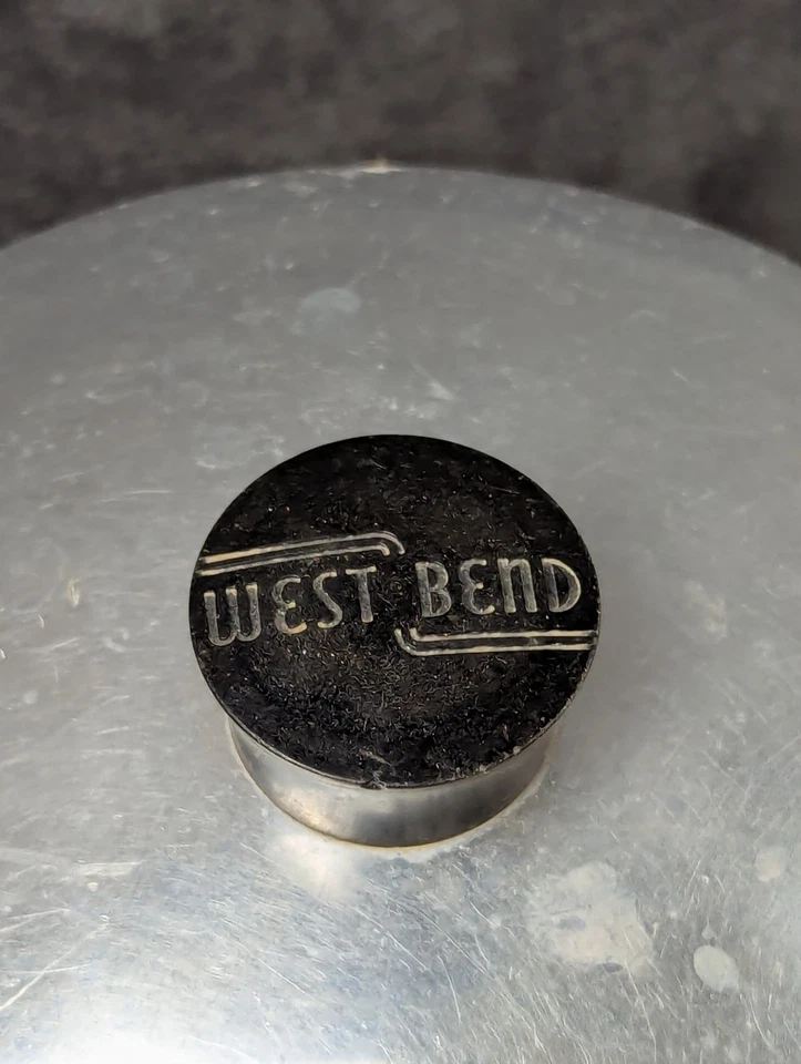 复古 West Bend Kwik 滴滤式咖啡机 18 杯铝制美国中世纪锅 — 第 3/4 张图片