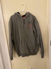 Milwaukee M12 Heated Gear Hoodie Jacket Gray XXL no battery included used