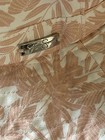 Jessica Simpson wide brim sunhat island theme coral/light pink w removable strap — photo 1