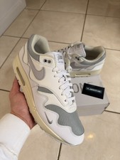 Patta Nike Air Max 1 Wave White UK12 / US13 DQ0299-100 Used OG All ?