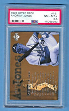 1998 Upper Deck Andruw Jones Braves #151 Rookie PSA 8.5 #45068993 HOF 2026
