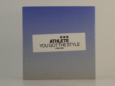 ATHLETE YOU GOT THE STYLE (BLUE) (H1) 1 Track Promo CD Single including Card Sle