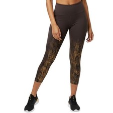 Joy Lab Leggings XS Pull On High Rise Brown Athleisure Sculpting Gradient Shaped