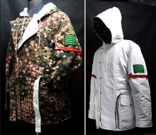 WW2 German Reversible Dot44 Camo Parka. Repro. XL
