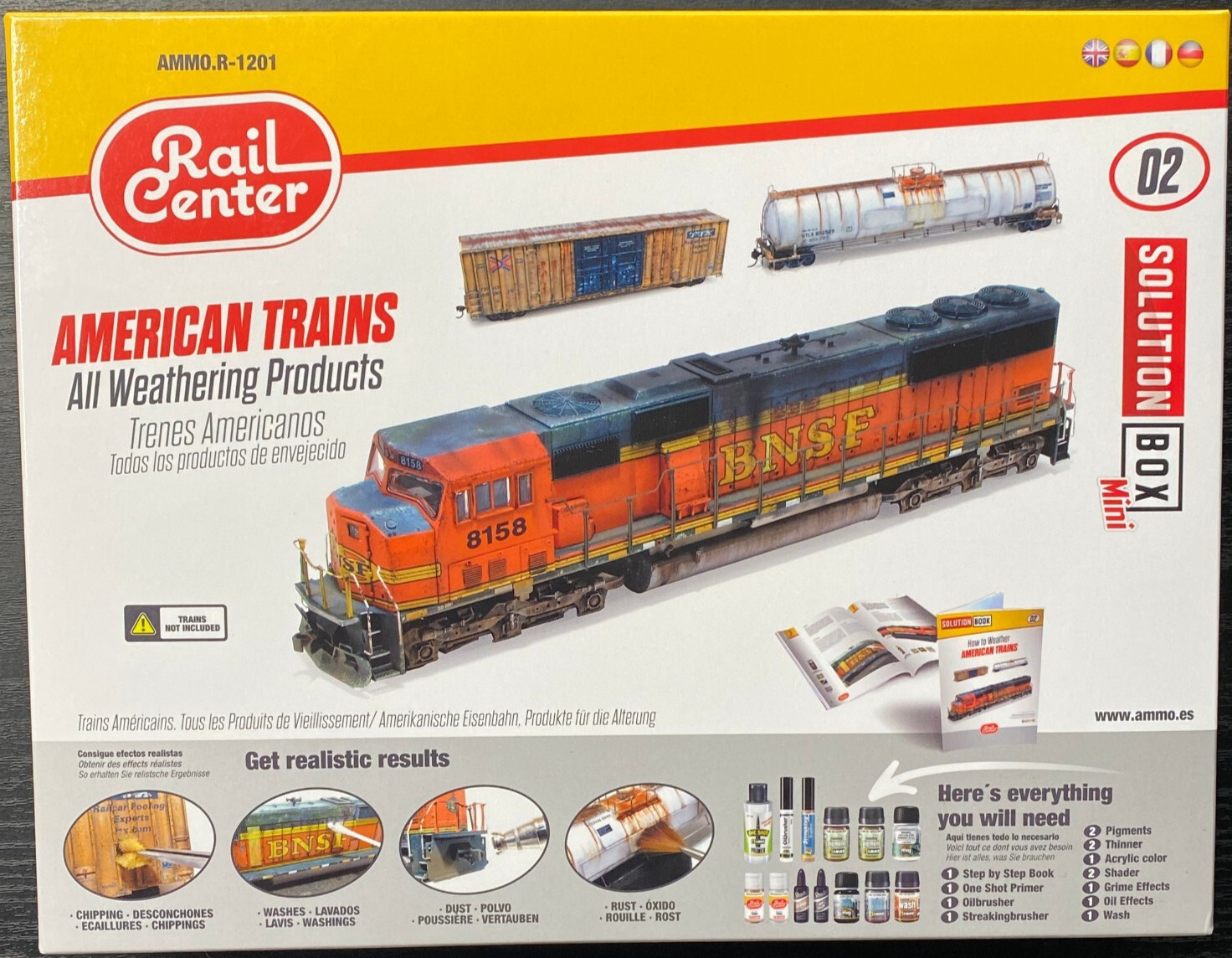 American Trains Solution Box