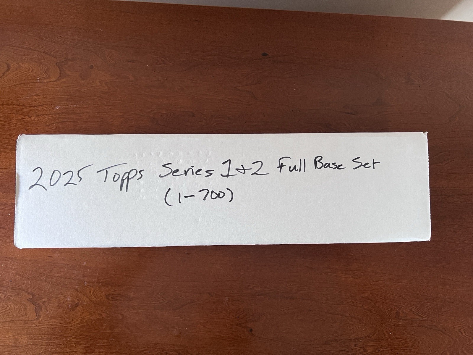 2025 Topps Series 1 and 2 Complete Set #1-700 hand sorted