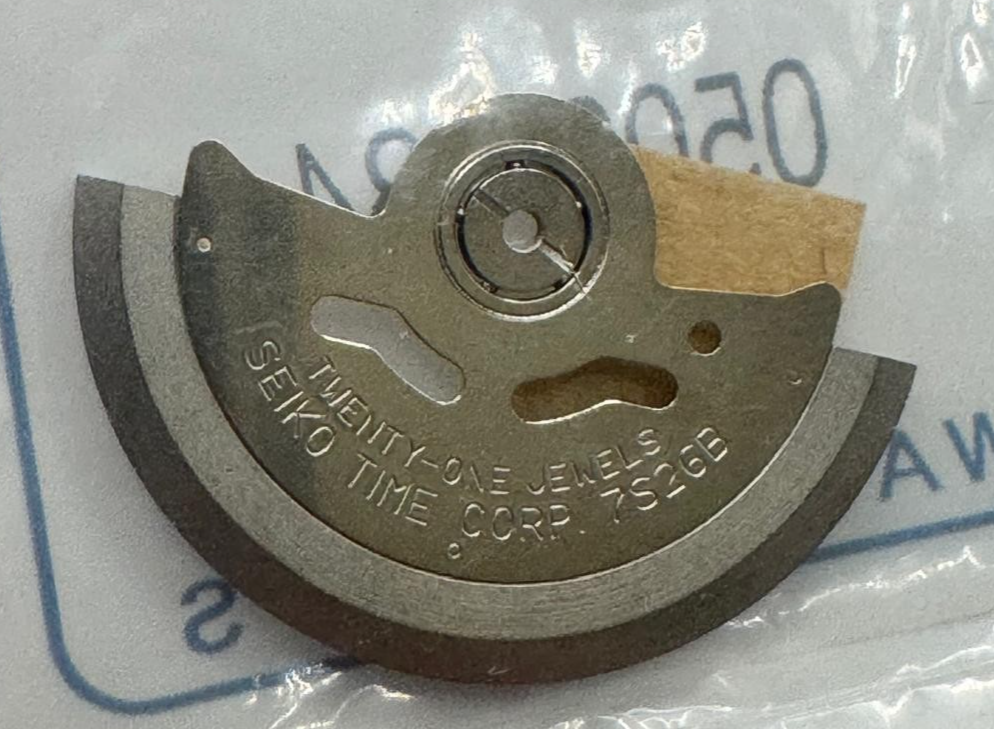 Seiko 7S26 Complete Oscillating Mass with Original Ball Bearing 0509184