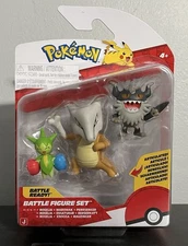 Pokemon Battle Figure set Roselia Marowak & Perrserker 3 Pack new 2025