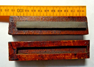 Whetstone Vintage Wet/Oil Honing Sharpening Stone in Original Fitted Wooden Box