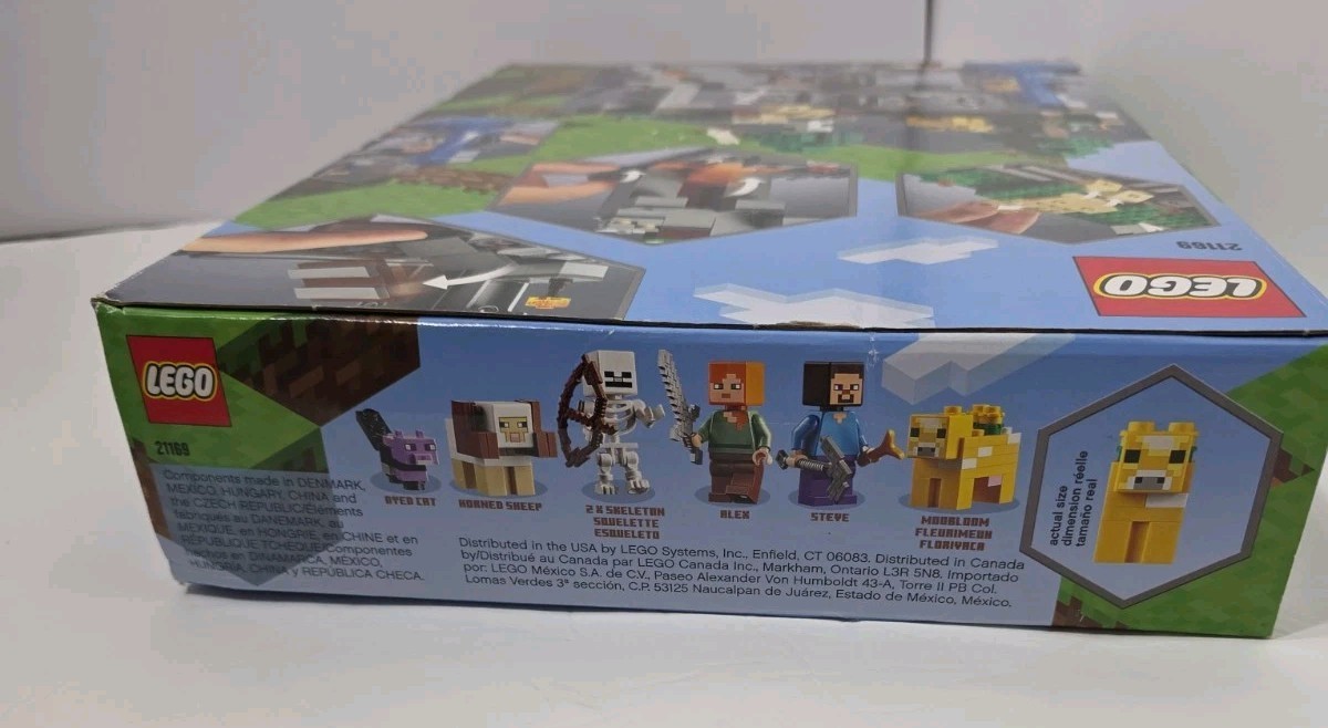 LEGO Minecraft: The First Adventure (21169) for sale online | eBay