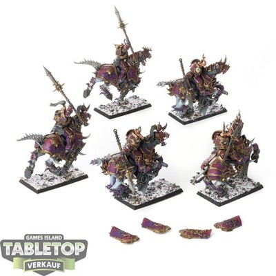 Slaves to Darkness - 5 Varanguard - bemalt