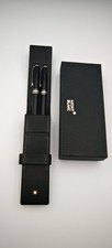 montblanc meisterstuck Rollerball pen and pencil set in leather case