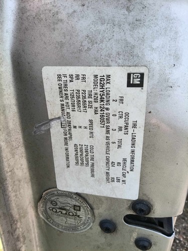 96 97 98 99 00 01 02 03 04 05 PONTIAC BONNEVILLE bomba/motor de dirección asistida - Imagen 8 de 11