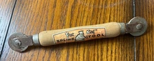 Vintage Frost King Spline Tool  Wood Handle Door Window Screen Roller 8.25" 