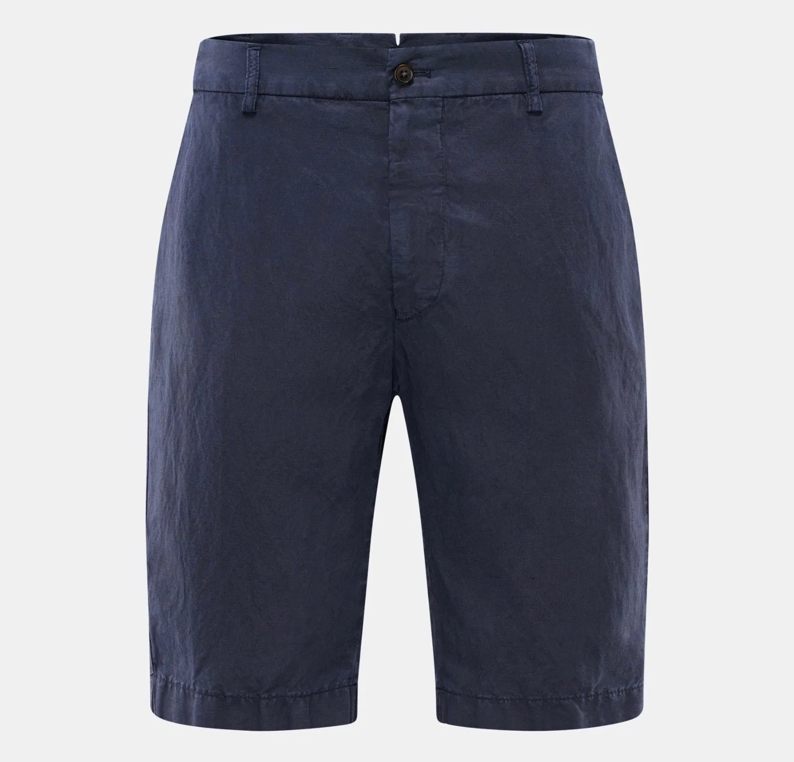 Berwich Bermudas 'Elax' Navy Linen Shorts 36
Opens in a new window or tab