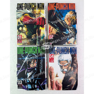 One Punch Man Manga Vol. 1-36 English Version Comic Half/Full Set