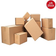 100 pack 6x4x4 inch cardboard boxes for mailing moving packing shipping
