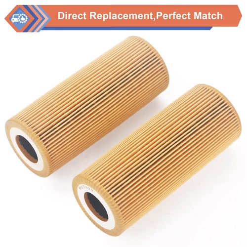 2 Pcs Engine Oil Filter Compatible With Audi Porsche VW Vehicle 2005-2018 A4 ... - Bild 6 von 7