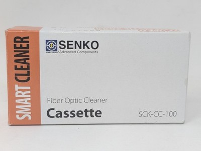 Senko Smart Cleaner Fiber Optic Cleaner Cassette SCK-CC-100 NEW