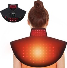 Cordless Red Light Therapy for Neck  Shoulders Pain Relief, 5000mAh 850nm Near-