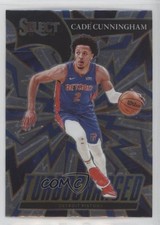 2021-22 Panini Select Turbocharged Cade Cunningham #6 11qd