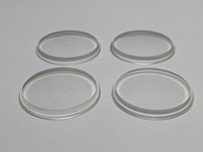 4 pcs Used Seiko Genuine Glass Crystal for Vintage 6139-6002 6139-6005 330W18GN
