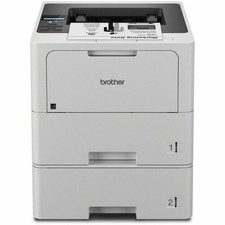 Brother HL-L6210DWT Business Monochrome Laser Printer with Dual Paper Trays, Wir