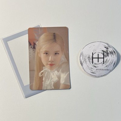 Blackpink Photocard In the Woods Rose (The Game Collection 1) Photo Card 07