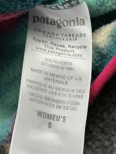 Patagonia Synchilla Fleecepullover Damen Small Wild Desert Southwest Aztec (L) - Bild 9 von 11
