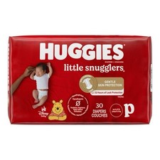 Baby Diaper Premium Huggies Little Snugglers absorbed Up to 6 lbs. 67330 30 Ct