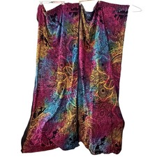 Handicraft Palace Mandala Hamsa Bohemian Window Curtains Tapestry Drapes Indian