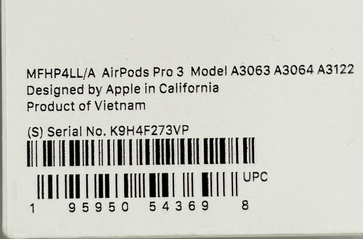 Apple AirPods Pro 3 Wireless Earbuds, Active Noise Cancellation | eBay